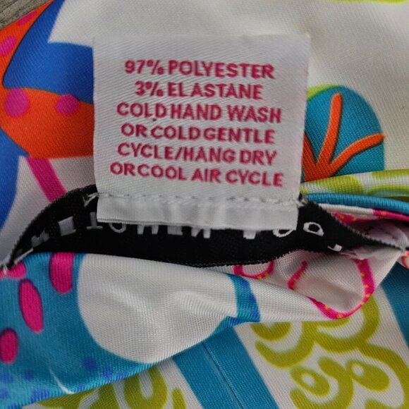 Gretchen Scott Open Sea Split Neck Jersey Swing Dress - Picture 5 of 8